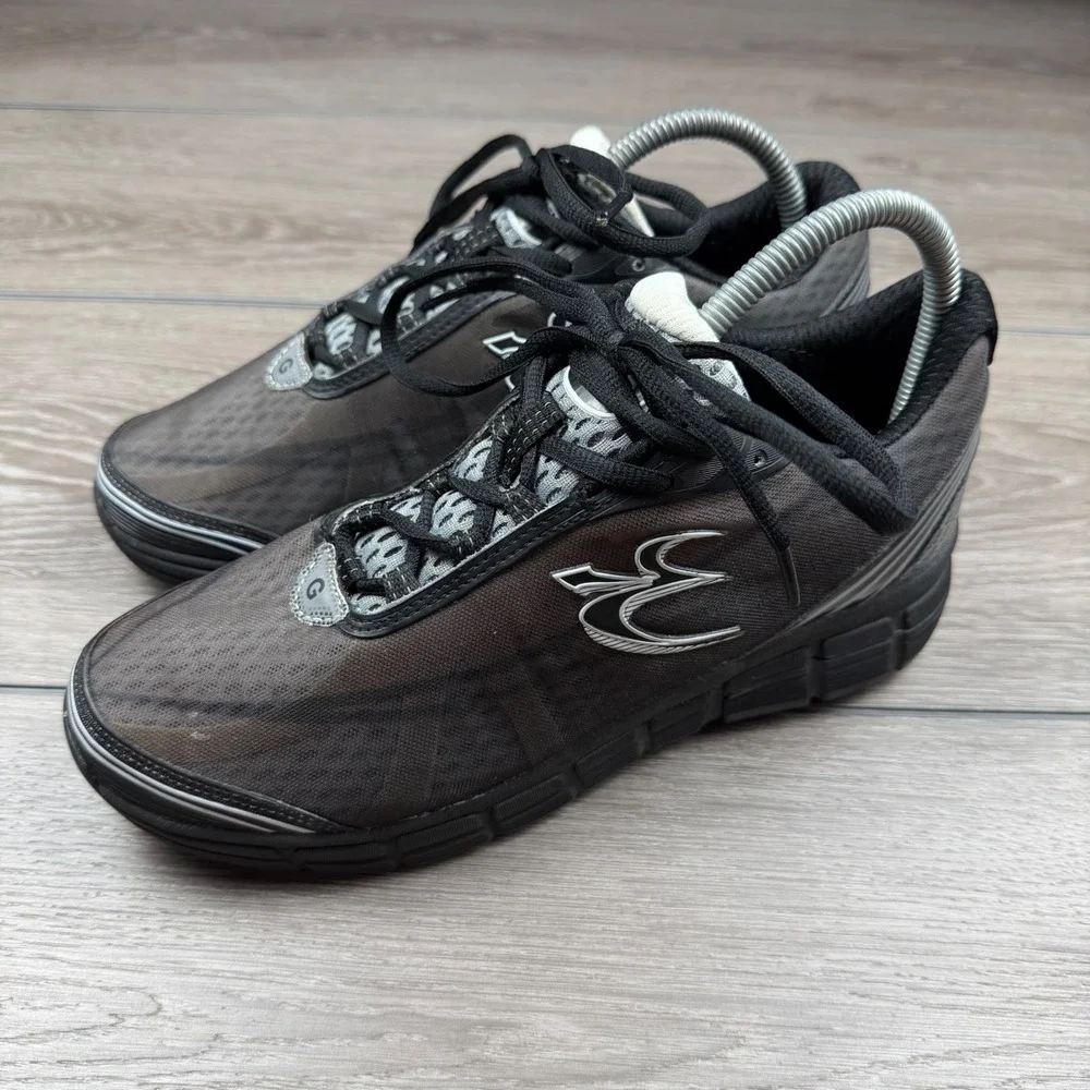 Gravity Defyer Mens TB9001FBS-M VersoShock Trampoline Shoes Black Size 8